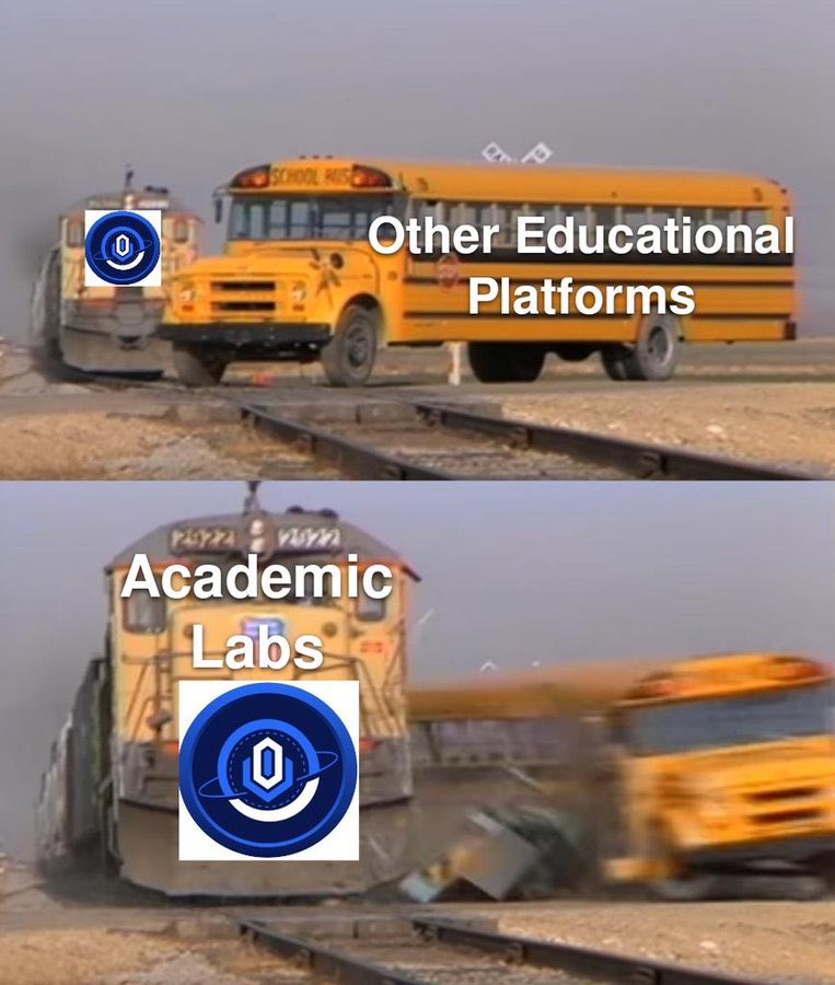 Nicroids's tweet image. New Meme for @Acad_Labs 
#AAXMeme #AIEducationWeb3
#LearningRedefined