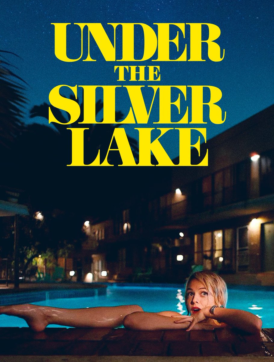 It's a week shy of the fifth anniversary of its release, but I just feel like watching Under the Silver Lake now. It's gradually turned into a favourite of mine from the past couple years. #NowWatching