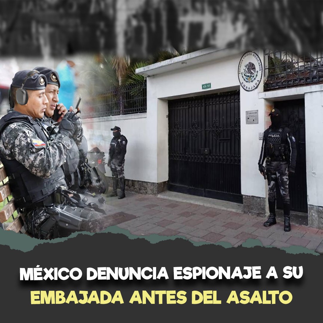 🌆 #BajoElOcaso || Desde interceptación de comunicaciones, hasta seguimiento y acoso a funcionarios, denuncia el Gobierno de México, antes del asalto a su embajada en Quito. Mira el programa completo 📹⬇️ youtube.com/live/MsSqdaK8S…