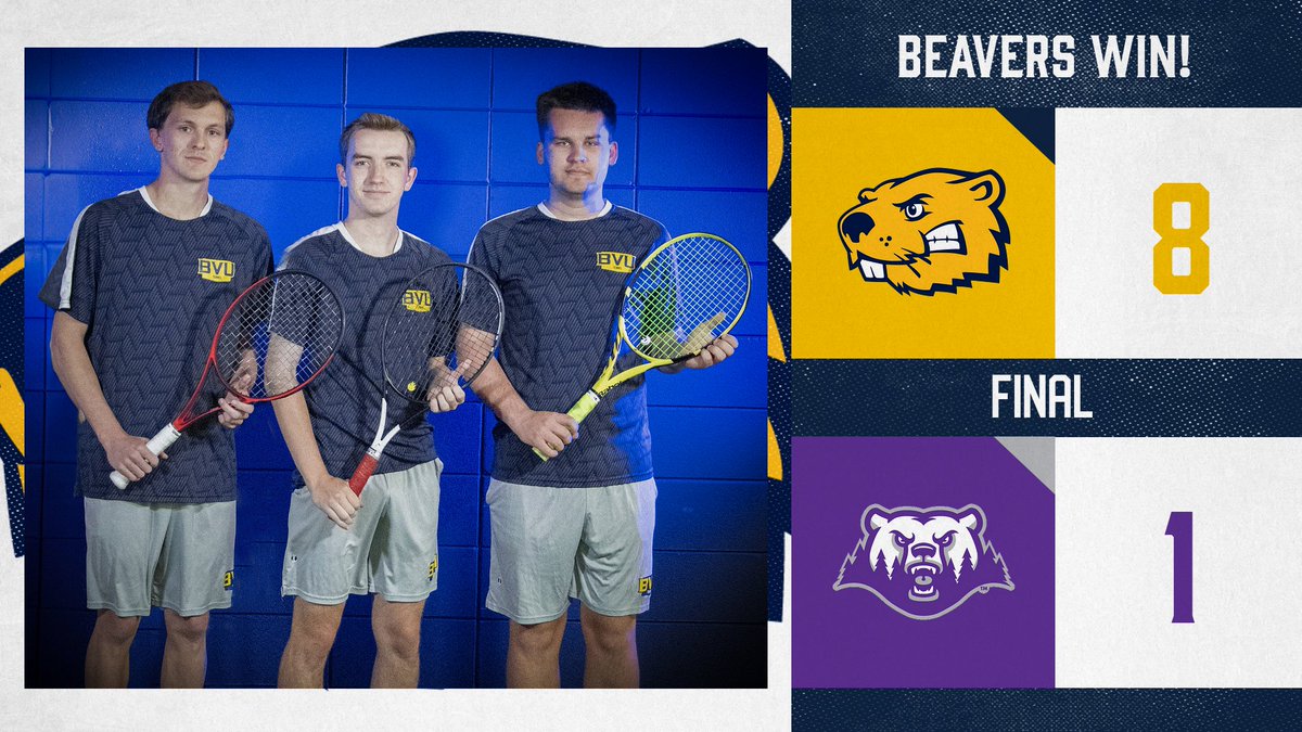 🎾 The Beavers pick up a solid non-conference victory in Minnesota! Webb, Pregon, and Bruns win their singles AND doubles.

NEXT: back home in A-R-C play, hosting Wartburg on Saturday. #BeaverNation #d3tennis #BeaversBuild