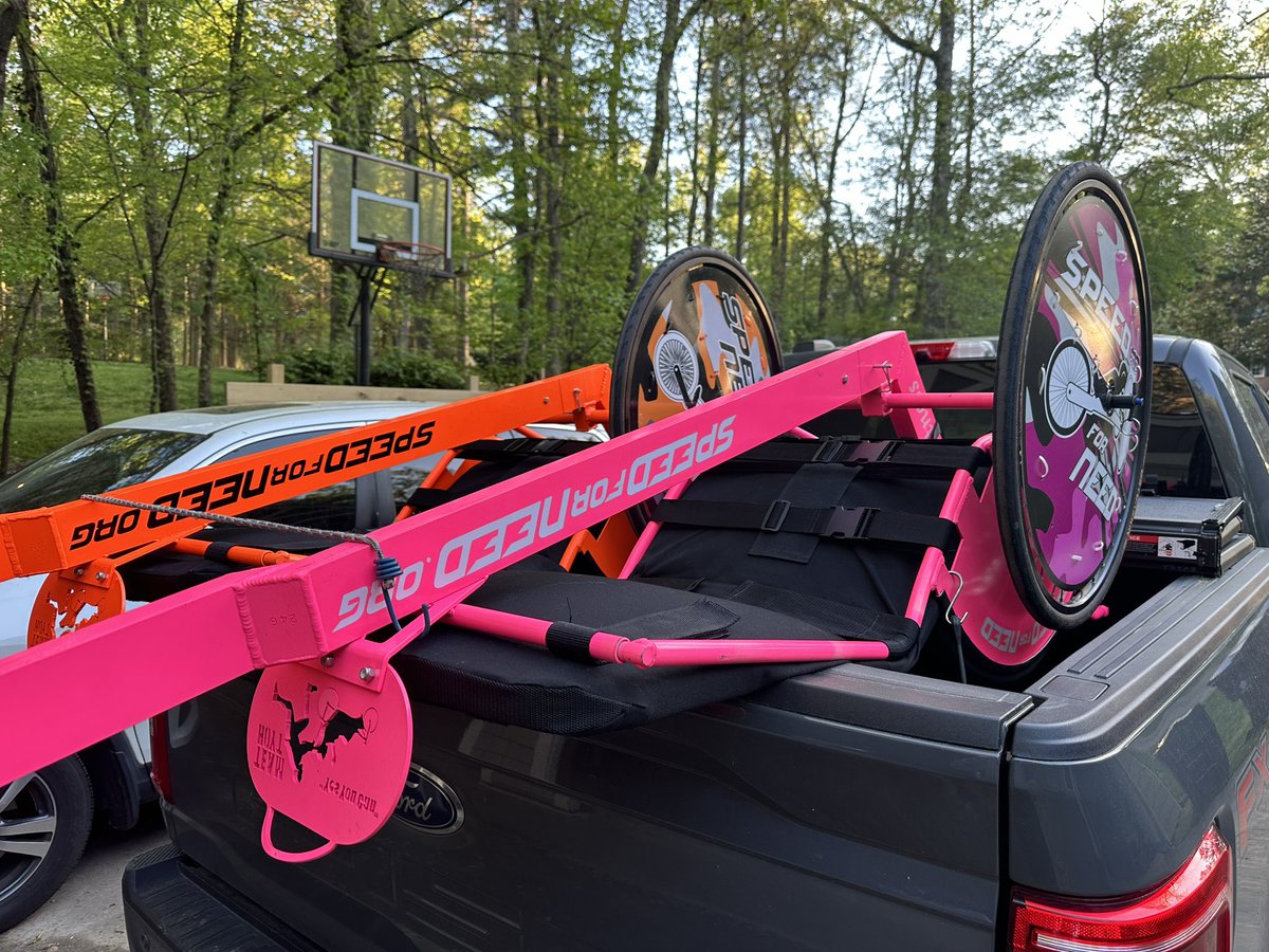 SPEED FOR NEED (@f3speedforneed) on Twitter photo 1 year ago our 4 SFN racing chairs & trailer got stolen the day before a 5K. No one got a ride.
Tomorrow we have not 1β¦ not 2β¦ but 3 5k races in <a href="/F3Gastonia/">F3 Gastonia</a> <a href="/F3Metro/">F3 Charlotte Metro</a> <a href="/FiAMetro/">FiA Metro CLT</a> <a href="/F3RockHill/">F3 Rock Hill</a>
We are truly blessed. Looking forward to serving tomorrow!
#whopusheswho #speedforneed 1 year ago our 4 SFN racing chairs & trailer got stolen the day before a 5K. No one got a ride.
Tomorrow we have not 1β¦ not 2β¦ but 3 5k races in <a href="/F3Gastonia/">F3 Gastonia</a> <a href="/F3Metro/">F3 Charlotte Metro</a> <a href="/FiAMetro/">FiA Metro CLT</a> <a href="/F3RockHill/">F3 Rock Hill</a>
We are truly blessed. Looking forward to serving tomorrow!
#whopusheswho #speedforneed