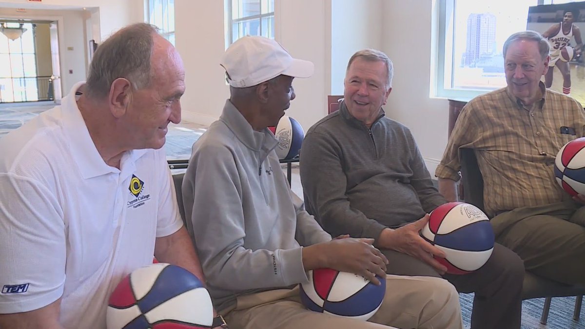 They were budding superstars and now they are legends, basketball greats such as Julius Irving — you might recall him as Dr. J — George 'the Iceman' Gervin and Charlie Scott, in Portsmouth to relive the greatness of the Virginia Squires era. trib.al/9iZI4kV