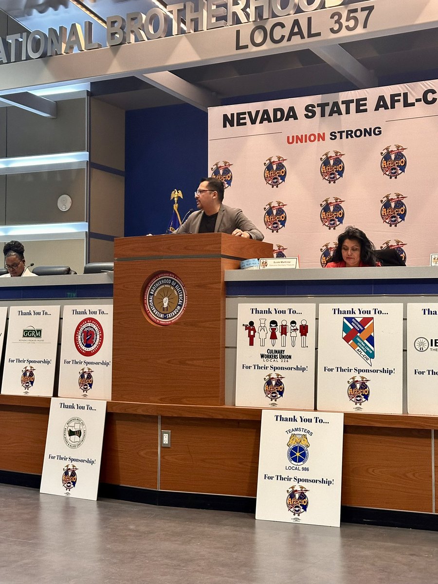 “It was through my mom that we received healthcare through the Culinary Union, and we were able to stop asking how much it was going to cost to go to the hospital.” — 100% pro-labor champion Senator Edgar Flores.