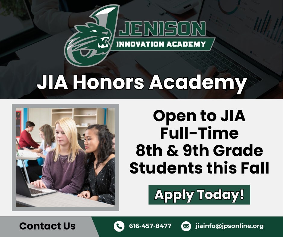 JIAonline's tweet photo. JIA is proudly launching the JIA Honors Academy for full-time 8th &amp; 9th grade students beginning in the 2024-25 school year! 

Fill out the interest form below to sign up for more information and to attend our upcoming Honors Academy informational meeting.
https://t.co/2R3MpxS8BD https://t.co/BAT4Wv2dfo