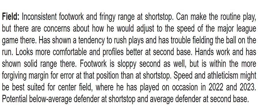 Hamilton's scouting report on Sox Prospects is just chef's kiss