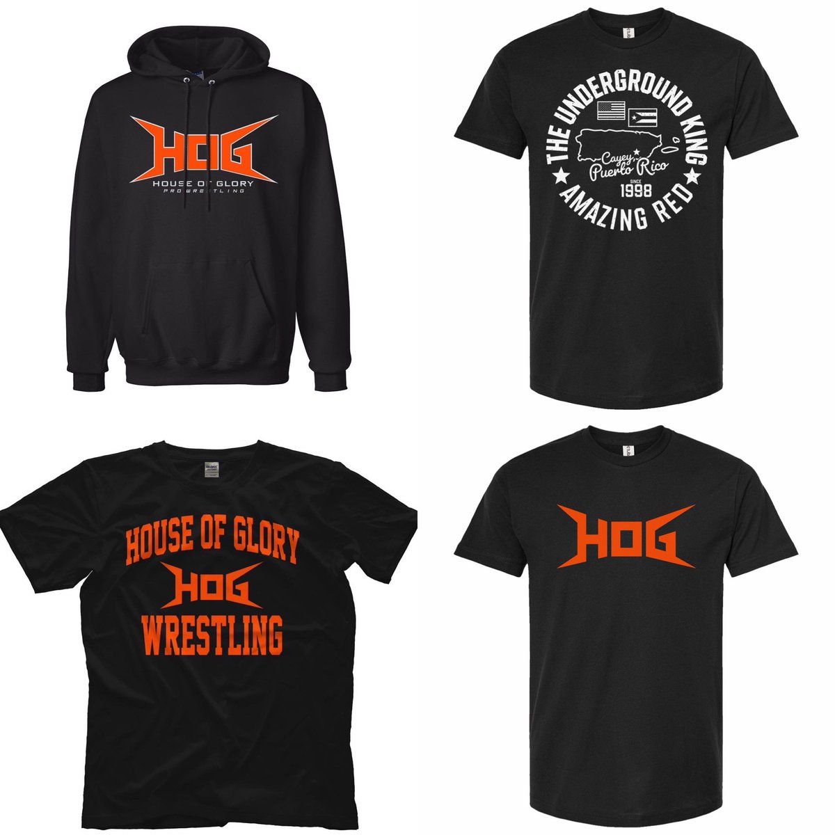 H-O-G! H-O-G! Get ready for all our upcoming shows now at #SHOPHOG SHOPHOG.NET #HOG #hogwrestling #prowrestling #indiewrestling