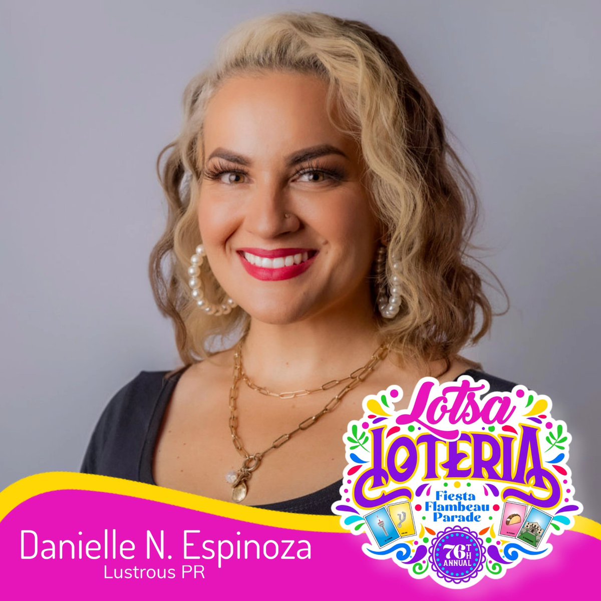 I'm excited to announce that I will be Live From Downtown with my Southside and Latina Leadership sister, Danielle Espinoza, as a Fiesta Flambeau Parade host! We are going to bring the Southside Fiesta vibes to downtown #SanAntonio! Woohoo!! flambeau.org/2024-parade-ho……