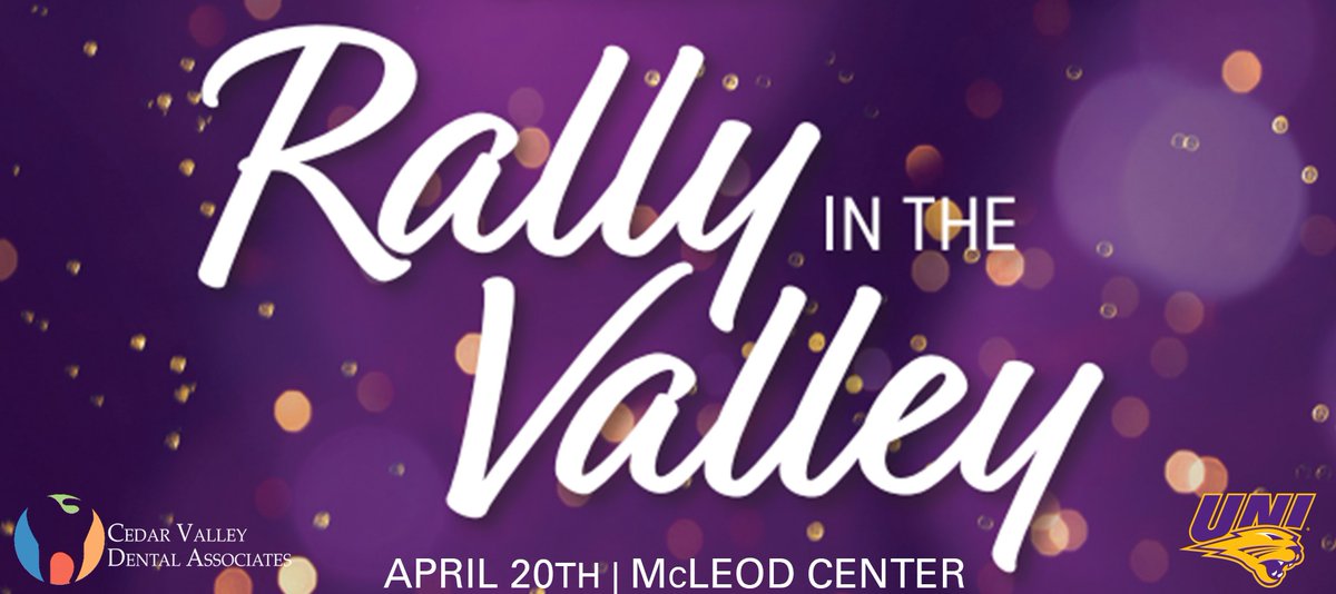 The Panther Scholarship Club invites you to join us for a purple tie affair! The 16th annual Rally in the Valley is scheduled for Saturday, April 20th in the McLeod Center! For more information visit our page⤵️ bit.ly/433qiqq RSVP deadline is April 15th