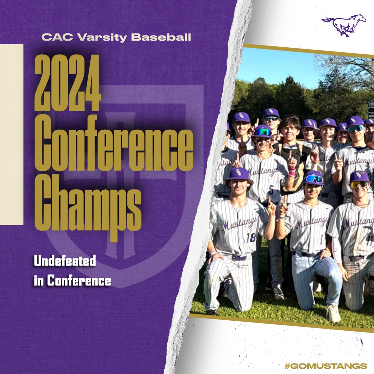 CAC defeats Dover 11-0. We are the undefeated conference champions of 3A-5. Let’s keep it going.