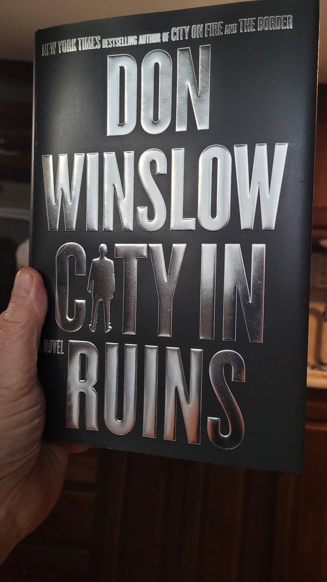 GolfNutt101's tweet photo. @donwinslow #cityinruins was just as good as the first two. https://t.co/JIXBou9b6Z