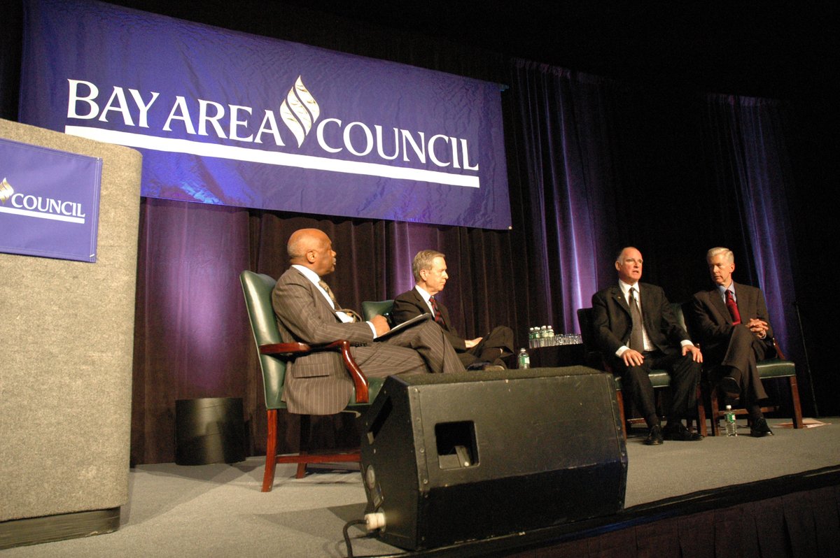 Historic moments happen at the Bay Area Council's Pacific Summit. The year was 2005 and the conference was named 'Outlook' back then. The afternoon panel featured a particularly heavyweight group of elected officials. Were you there? Have any memories of that time?