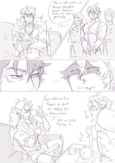 wanted to do something serious here ended up being silly wriochi tea party 