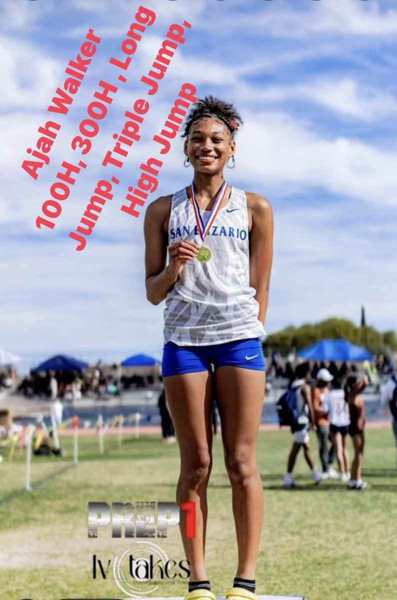🚨  🚨  🚨 New School Record
@ajahwalker17 Ajah Walker in the 100H with a 16:23 time. @SanEliAthletics San Elizario Running Track and Field #trackandfield24 #workharderdreambigger