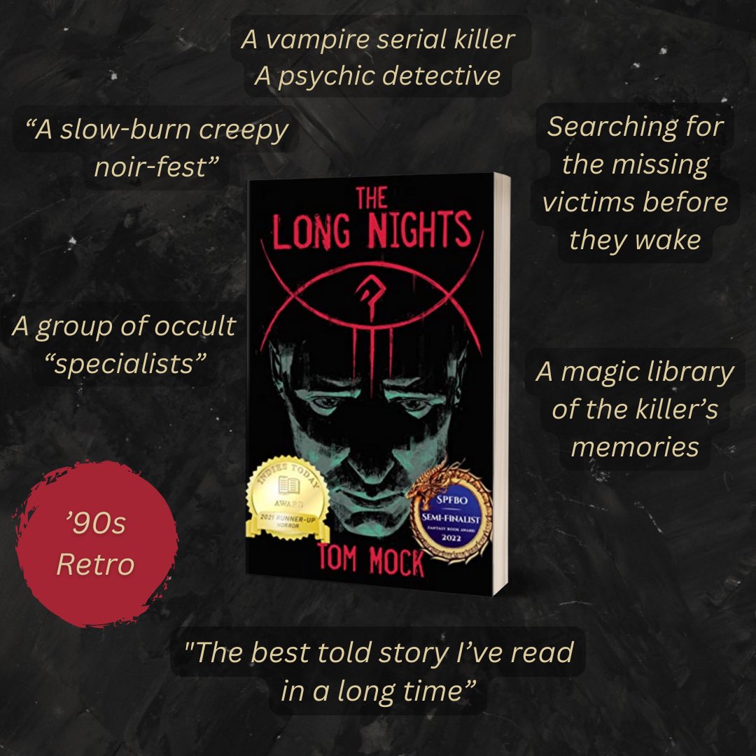 The Narratess Indie April Sale starts tomorrow!
Stop by to pick up almost 300 free and discounted SFF books including my dark psychological urban fantasy The Long Nights! ($0.99)