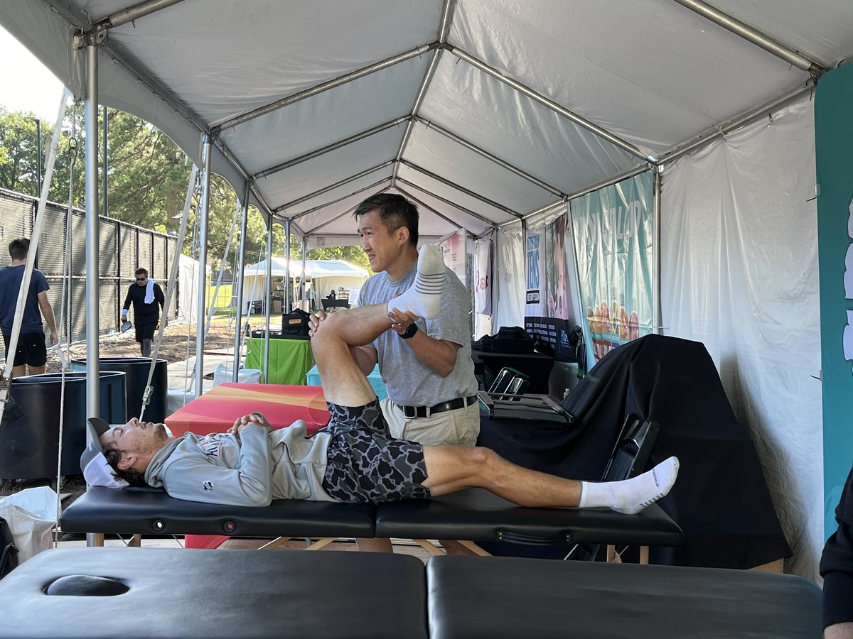 Day 2 of the #ppatour’s Houston Open featured another busy day in the tent. Our team is looking forward to a fun championship weekend! @PPAtour