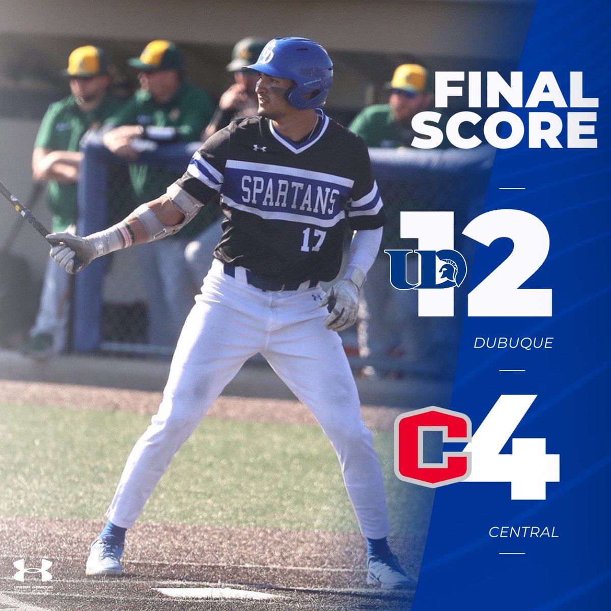 🚨SPARTANS WIN🚨

Blake - 6 IP, 5 hits, 0 ER, 13 Ks

Burgos - 4-6 with a 2B, 2 R, 2 RBIs

Elfering - 2-4 with 2B, HR, BB, 2 R, and 2 RBIs

Husko - 2-4 with 2B, 4 R, 2 RBIs, and 2 BB