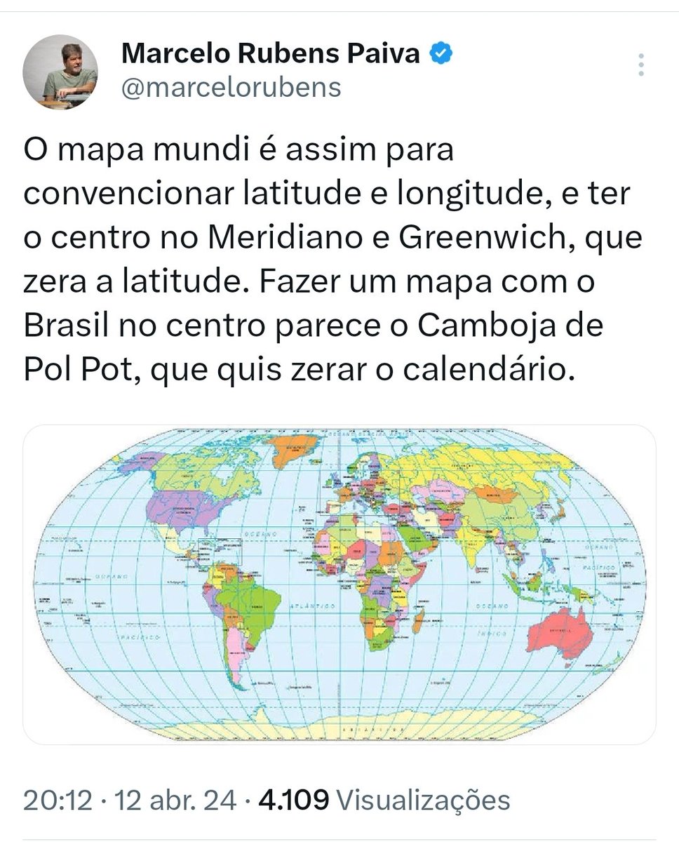 Nem a extrema-esquerda gostou do mapa de Pol Pot, digo, de Lula.