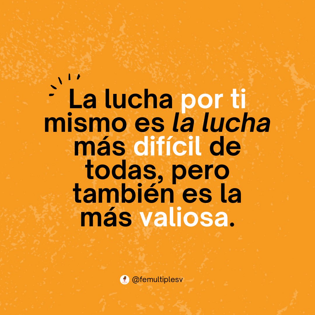 FeMultipleSV's tweet photo. ¡Sigamos luchando! 🧡

#Fundación #EsclerosisMúltiple #MSawaraness #ElSalvador #503 #SanSalvador #invisibledesease #chronicillness #ms #mswarrior #mssociety https://t.co/FbRZA2vewh