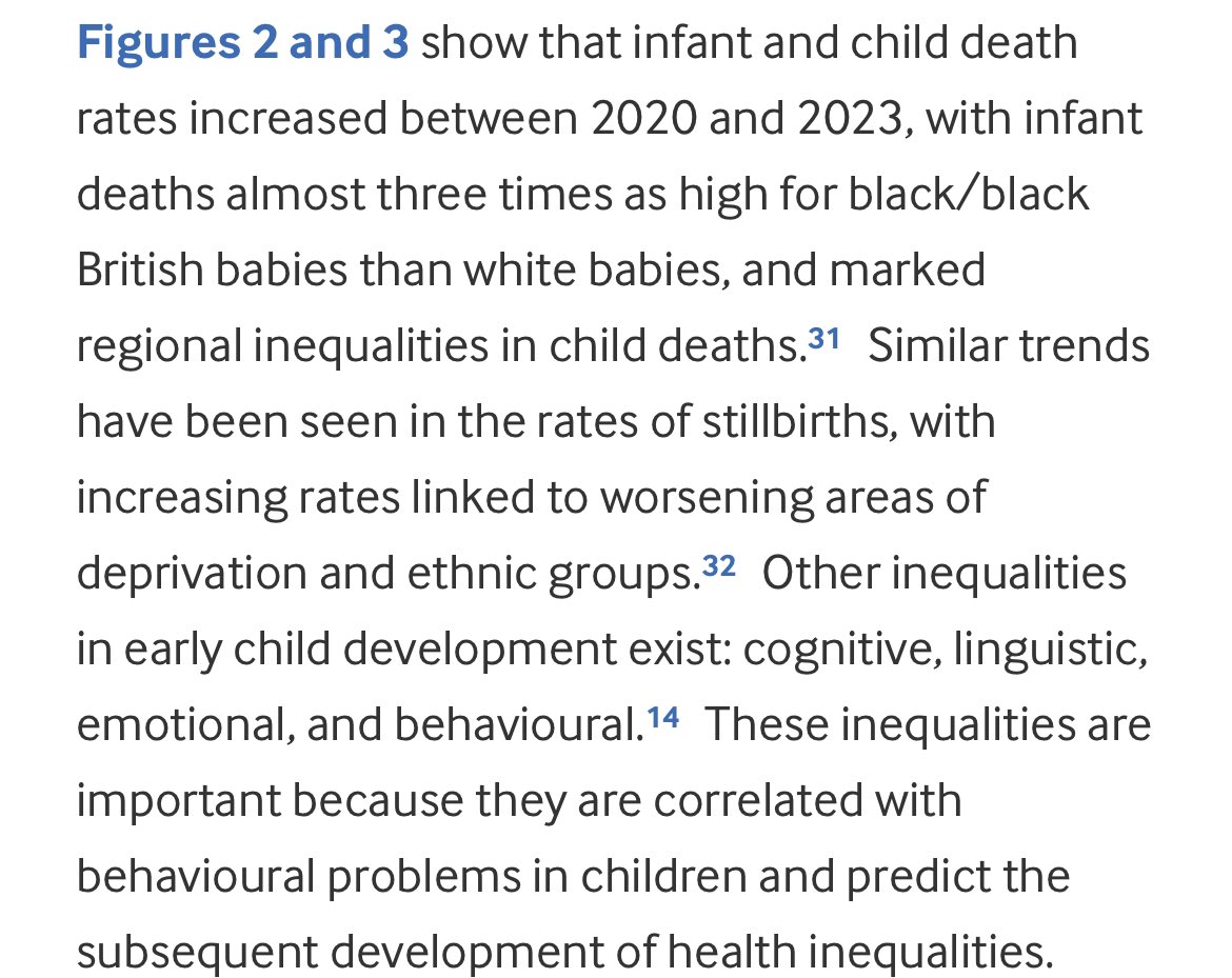 Really good to finally see this recognition by the BMJ.. “education being a critical social determinant” Those trade offs were taboo during the pandemic when services to kids were overly restricted