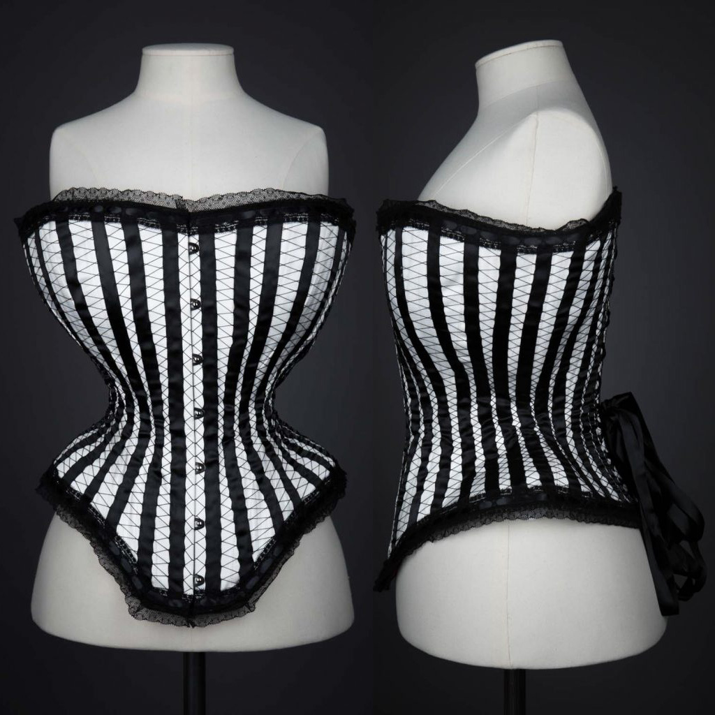 Corsets are considered by the world at large to be outmoded and anachronistic, but for contemporary makers and wearers alike, we are in the midst of a modern corset renaissance. To learn more, explore our digital exhibition “The Modern Corset Renaissance” on our website!