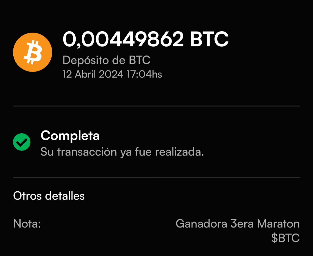 BrunoPalmieri's tweet photo. Buen viernes es cuando ingresás a tu cuenta de @lemonapp_ar y ves que te depositaron 300 usd en  BTC de la nada porque ganaste la 3ra maratón.

Thanks Tony!!  Thanks Lemonardos https://t.co/SUD0gjTHP1