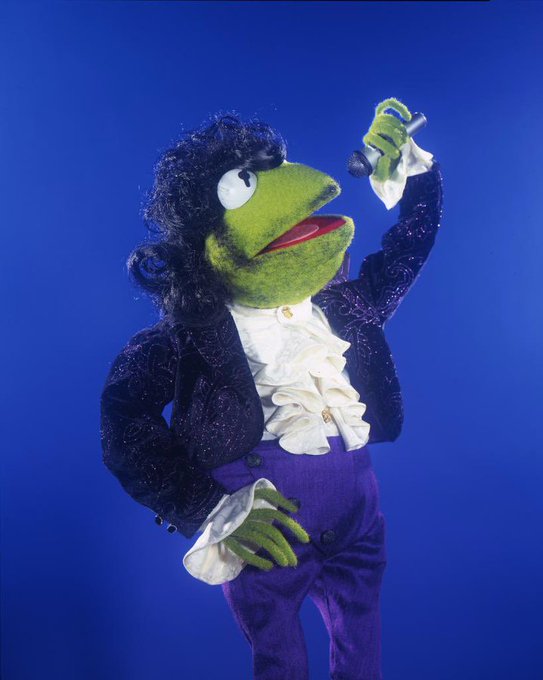 Kermit the Frog as Prince.