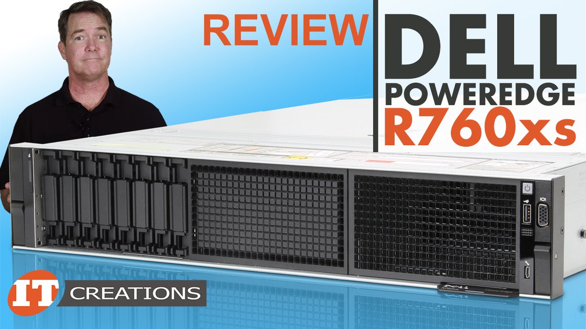 Grab a cup of Joe and check out our review of the #Dell PowerEdge #R760xs server! Dual 4th gen intel Xeon Scalable CPUs, up to 1TB DDR5 memory, up to 24x SAS/SATA/NVMe drive bays, plus up to 2SW GPUs! youtu.be/nctVIA4XVCc