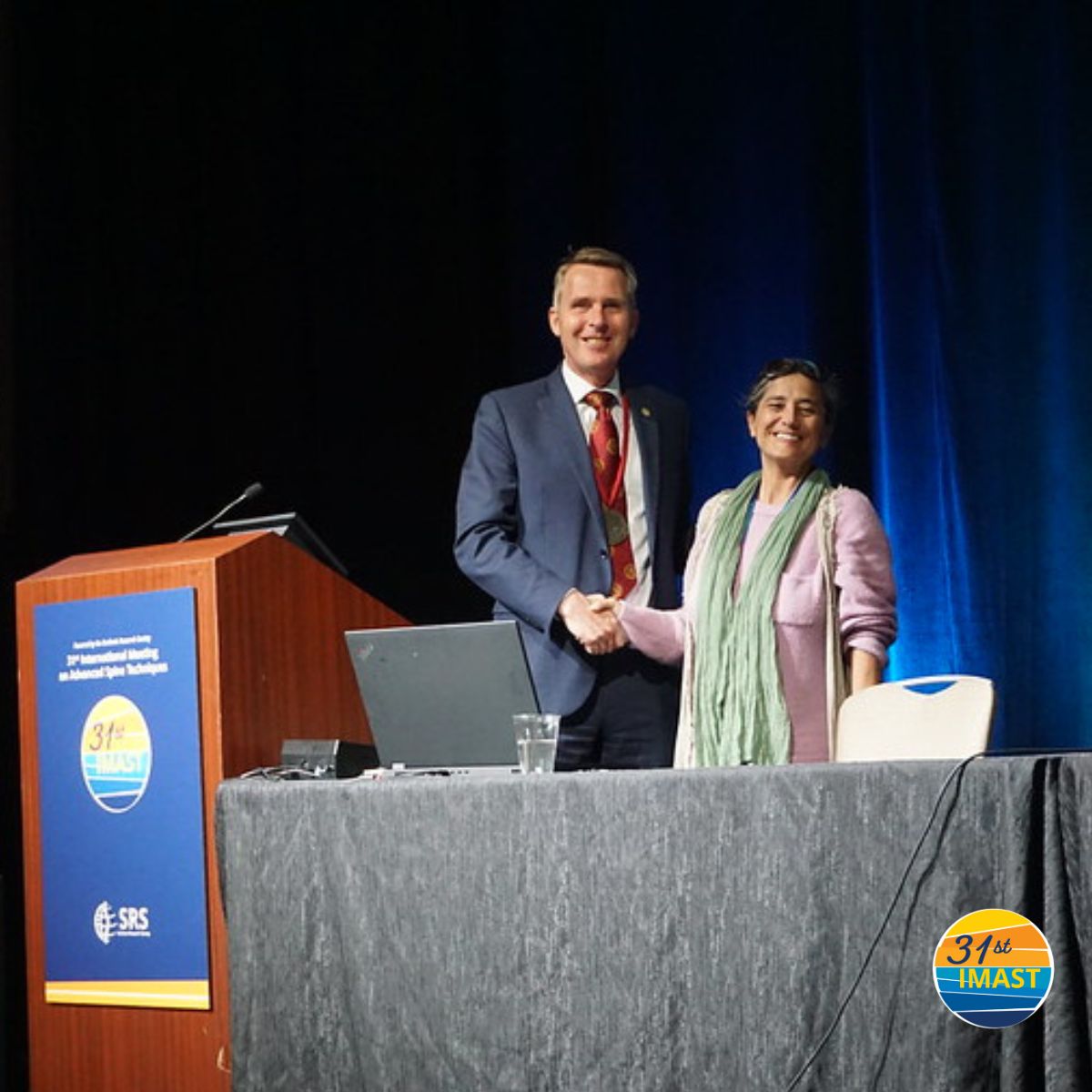 In honor of member Dr. Whitecloud, the Whitecloud Awards are given to best basic science and clinical papers presented at IMAST meeting. This year, we added the Innovation Award & a keynote on Senescence and Aging by Alessandra Sacco, PhD. #SRSIMAST #IMAST2024 #IMASTinSanDiego