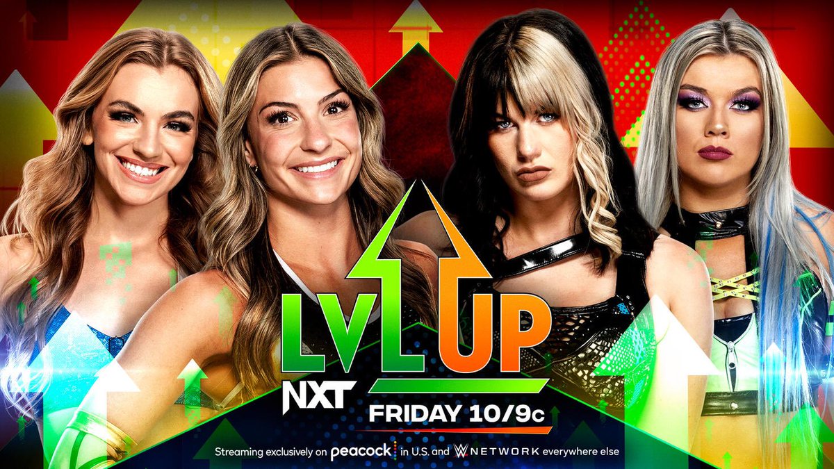 Back at it with Bestie!💕 Don’t miss out tonight on Peacock right after Smackdown @ 10/9c 🤩 (and on the WWE Network outside the U.S.) #NXTLevelUp #WWE #KendalxCarlee