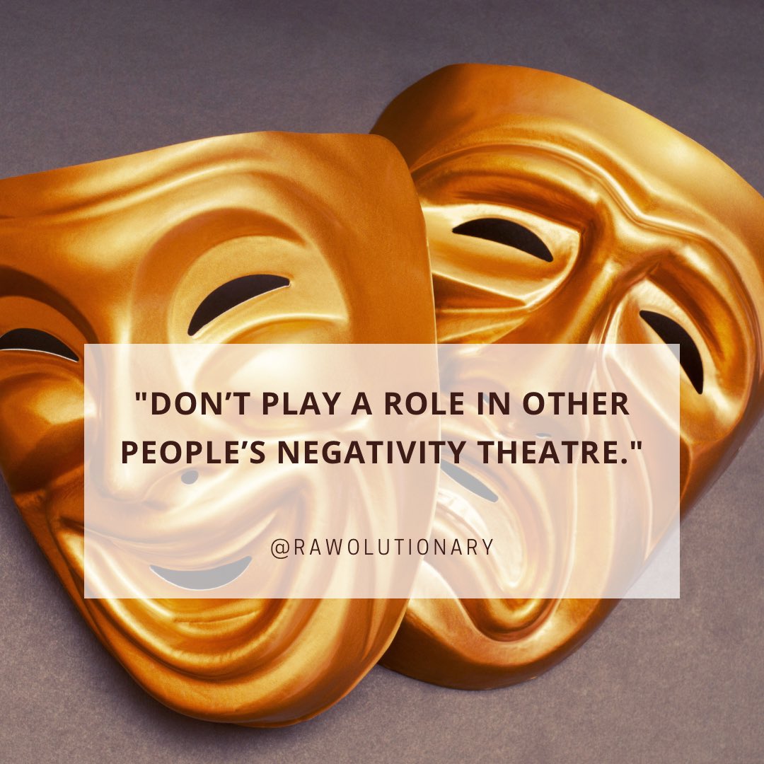 Don’t play a role in other People’s negativity theatre🌻💛#negativity #PositiveEnergy #positivemindset #PositivePower #positivethinking #positiveimpact #positivethoughts #bepositive #thinkpositive #empower #empowering #growth #growthmindset #Mindset #change #positivechange #life