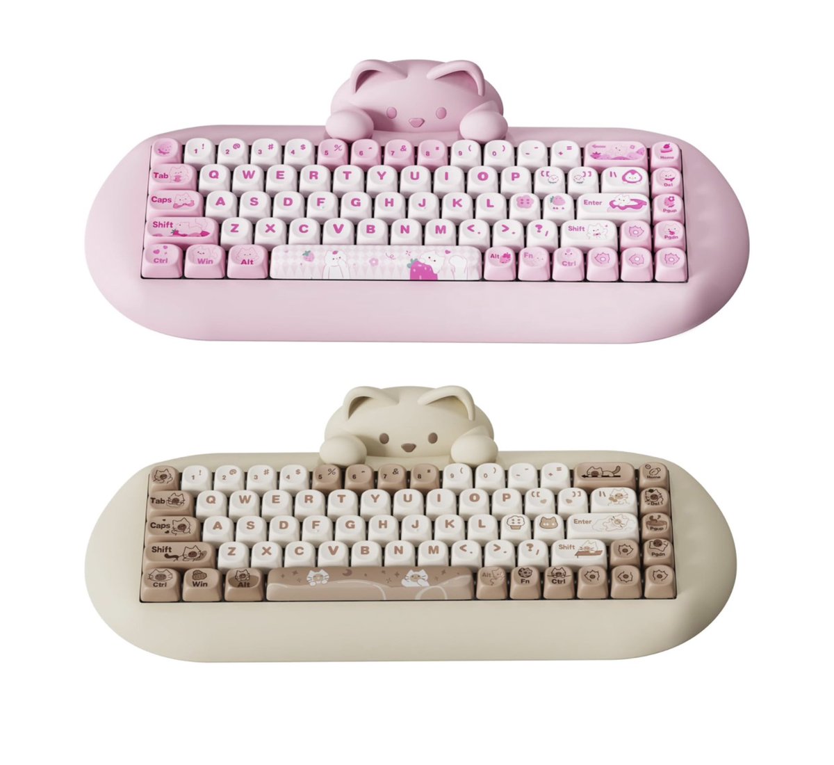 ktefairy's tweet image. kitty keyboard giveaway *:･ﾟ✧*:･ﾟ
giving away pink or brown keyboard 
🌸 follow me &amp;amp; @piinkimi_
✨like and retweet
🧁tag a friend
ends on 4/15