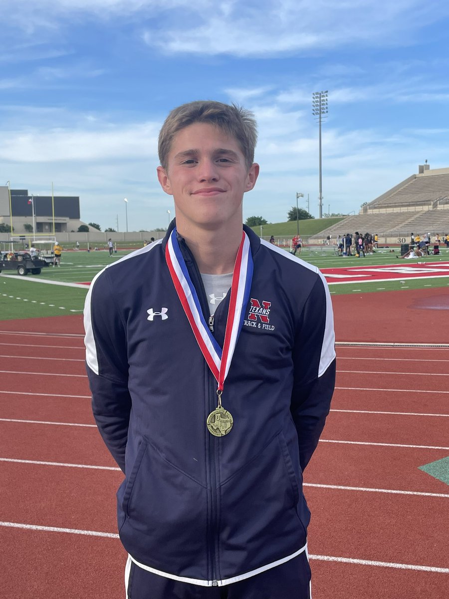 Congrats to Cooper Lutkenhaus - Area Meet Champion in the 400m!!!