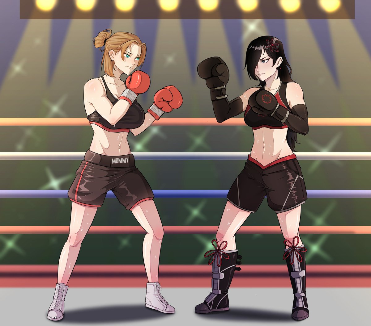 @mommysekar vs Leila The fight will begin Artist: @WahyuAd91515662