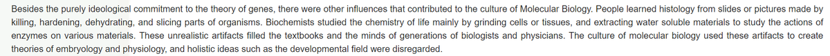 Ray Peat on the culture of molecular biology