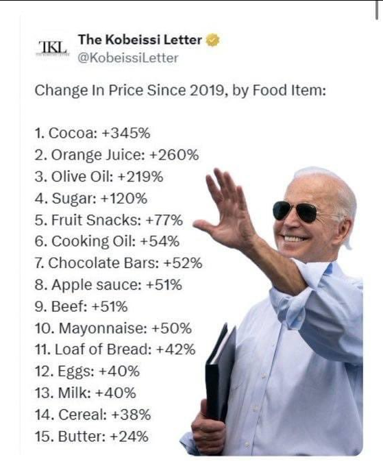 Who else thinks Biden is a COMPLETELY INCOMPETENT ASSHOLE?!?

Pass it on so everyone knows his narrative on inflation is COMPLETE BULLSHlT!!!👇🏼