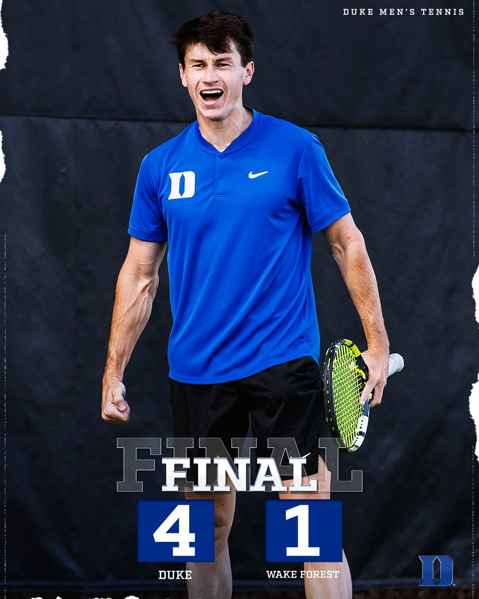 DOWN GO THE DEACONS 🗣️

Devils take the dub over No. 7 Wake Forest!