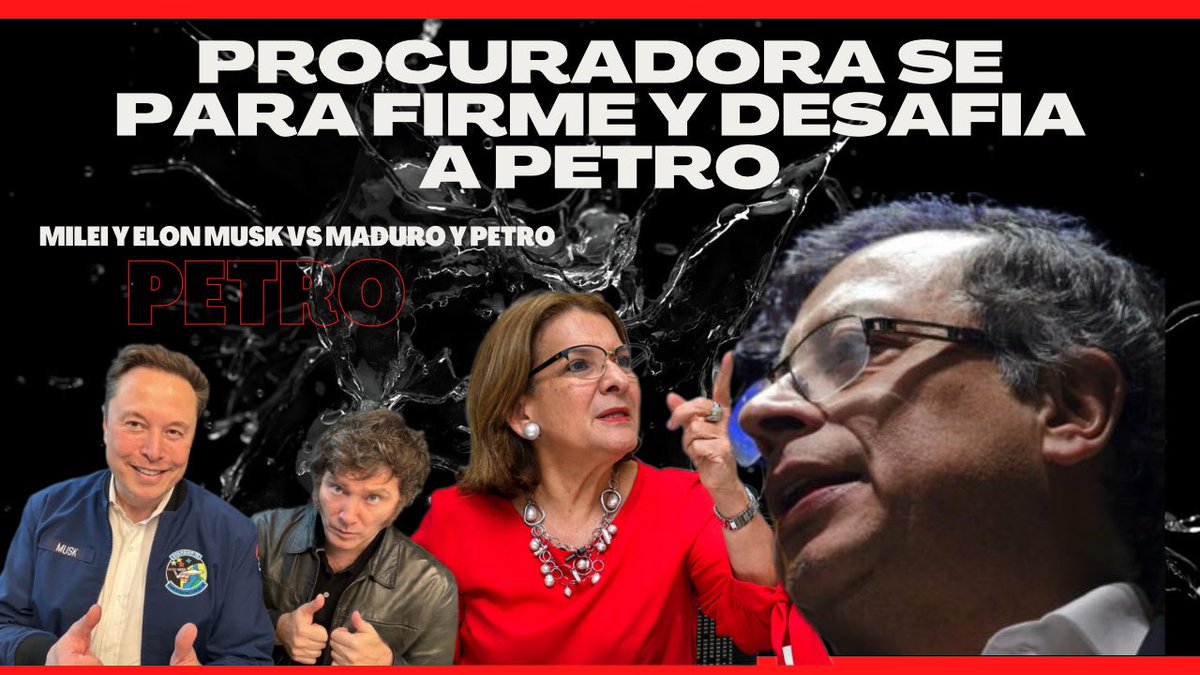 #URGENTE Procuradora margarita cabello se paró firme y enfrenta a Petro. 
youtube.com/live/zPghHEzik…