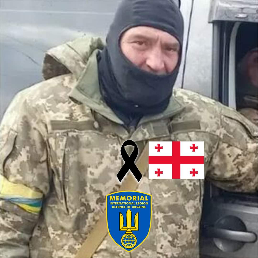 January 2023! Our Beloved Georgian Brother David Menabdishvili, who had been serving in Ukraine as a Volunteer succumbed on the Battlefield. Honor, Glory and Gratitude To Our Brother.