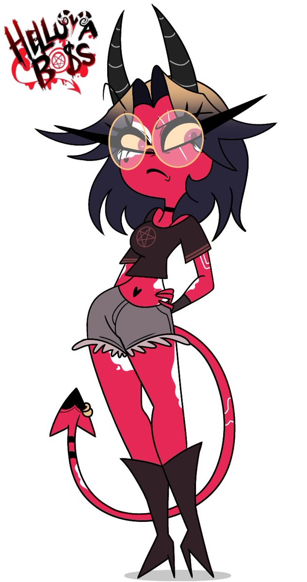 Yohana_Black19's tweet image. 2 ocs of mine from helluva Boss  🐎
#HelluvaBoss #HelluvaBossOcs