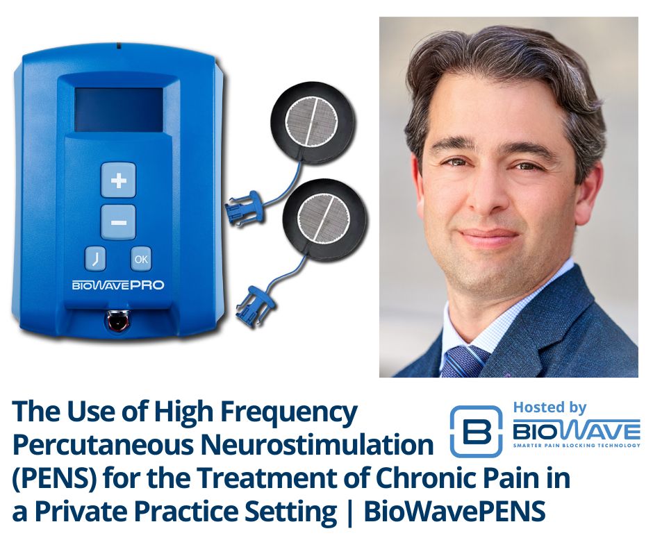 BiowaveCorp's tweet image. You won't want to miss our webinar on the use of BioWavePENS for the treatment of chronic pain in a private practice setting, register now: hubs.ly/Q02sLZFh0

Important disclaimer information: hubs.ly/Q02sLWLf0 
#BioWave #PENS #webinar #painrelief #neurostim