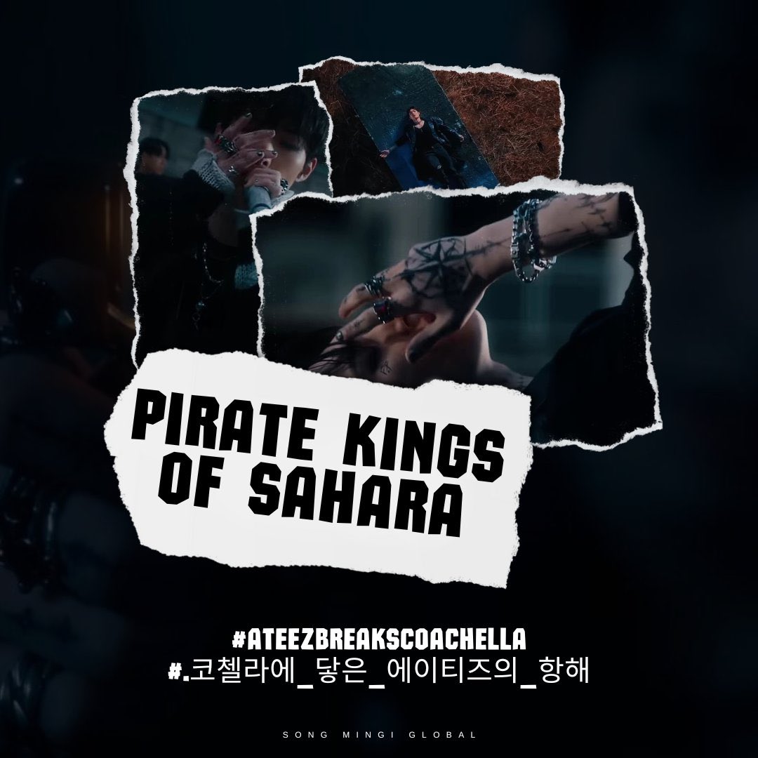 ˹📣˼  ATEEZ AT COACHELLA

Mingtis~ Let's trend at 1PM KST to hype ATEEZ's #Coachella   performance!

PIRATE KINGS OF SAHARA
#.ATEEZBreaksCOACHELLA 
#.코첼라에_닿은_에이티즈의_항해

#MINGI #ATEEZ #민기 #에이티즈 #ミンギ