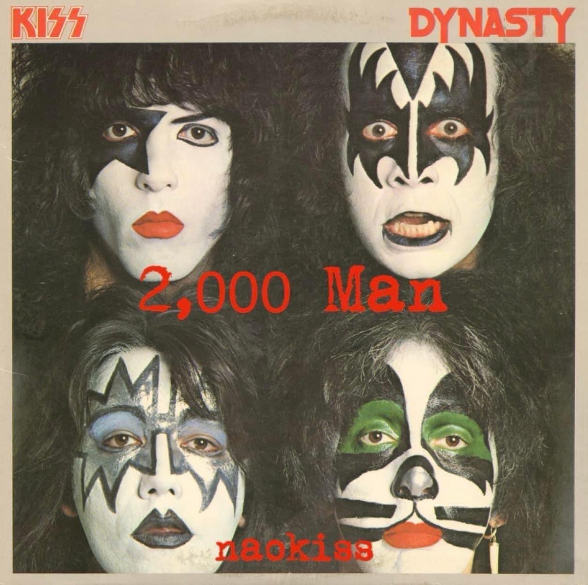 naokiss's tweet photo. KISS one song at a time.
What rating would you give this song out of 🔟 ?
#KISS #KISSMusic #Dynasty #2000Man https://t.co/5y8wBPky3g