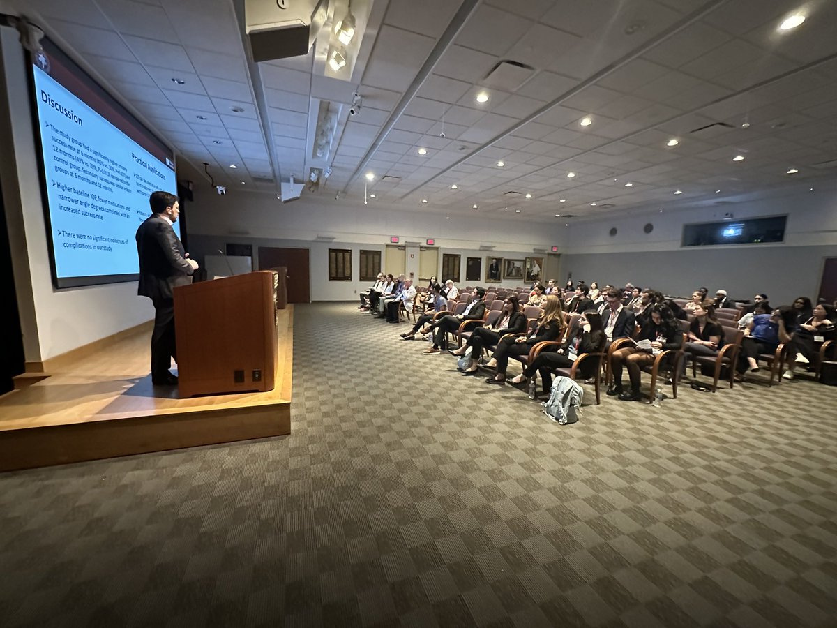 Fantastic experience learning from peers across Philadelphia at the inaugural <a href="/TDOS_Jefferson/">Thomas Duane Ophthalmology Society</a> research symposium <a href="/Wills_Eye/">Wills Eye Hospital</a> earlier this week. 
Congrats to the award winners as well as my fellow TDOS members for such a great event!