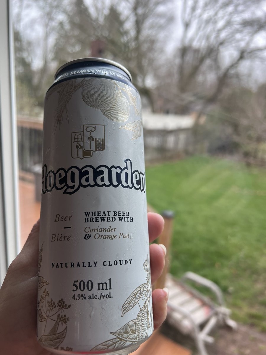 Cheers to a happy Friday evening! 🍻

I know it’s not rye.  Not often I drink beer but when I do, it’s this or Mill Street Organic.

PS it’s pronounced 
WHO-garden, not HO 😒