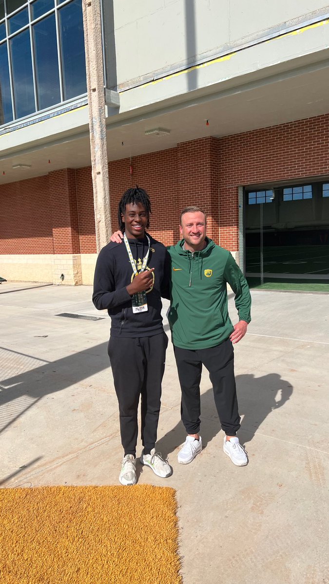 Awesome time with @JakeSpavital @BUFootball @BaylorBears247 @baylintrujillo