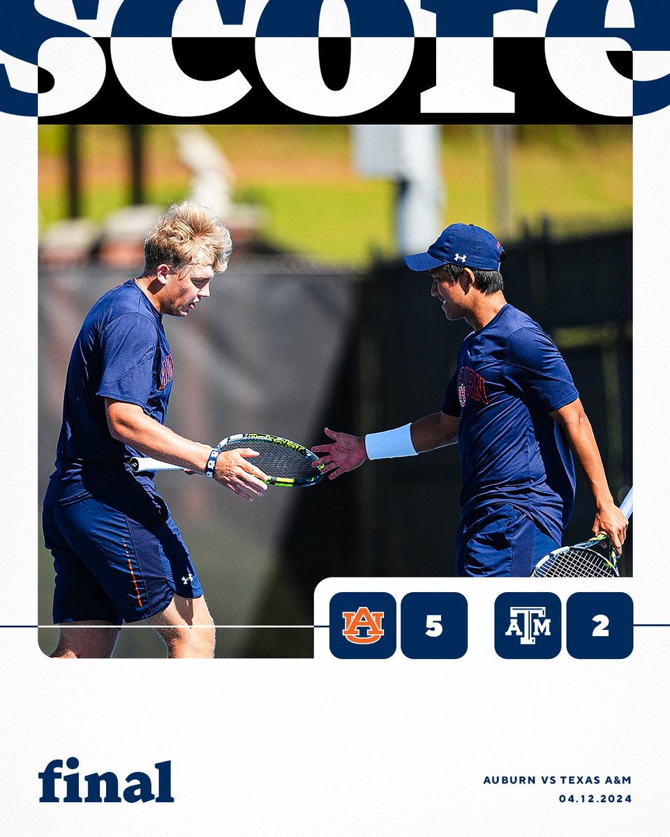 TIGERS WIN!! Auburn takes down No. 11 Texas A&M for their sixth SEC victory of the season! #WarEagle