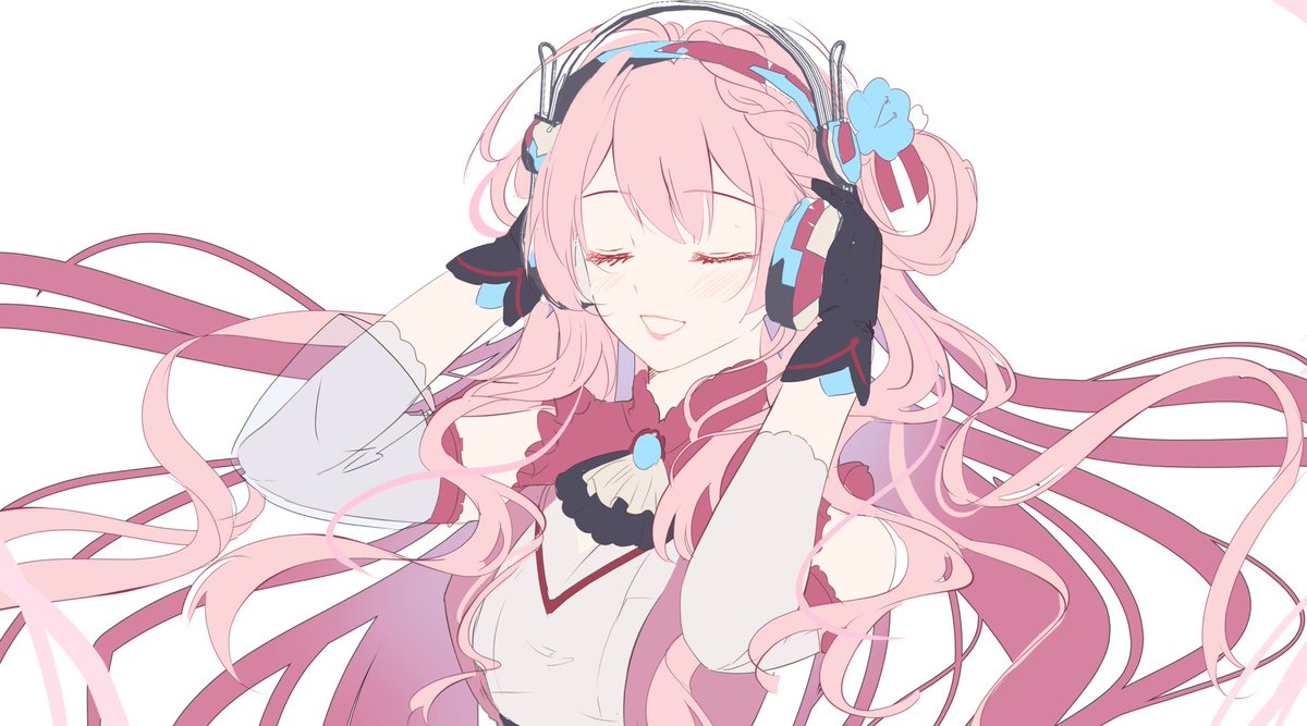 kalimo_10's tweet image. Without bg ,effect and shading 🌸🤏🏻🌸@DoKomi  @Nyfter_com #Illustration #MousePadDesign #ArtContest #DoKomixNyfter202