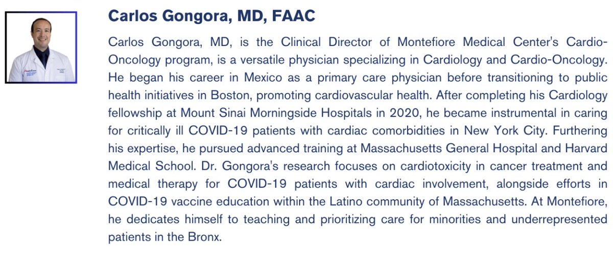 Congrats @CarlosGongoraMD for being selected for the 40under40 @NHMAmd outstanding health professionals, physicians, educators, dentists and researchers! @MontefioreNYC @CardioMDPhD @aschenonegiugni @azeemlatib @DrOstfeld @LuigiDiBiaseMD