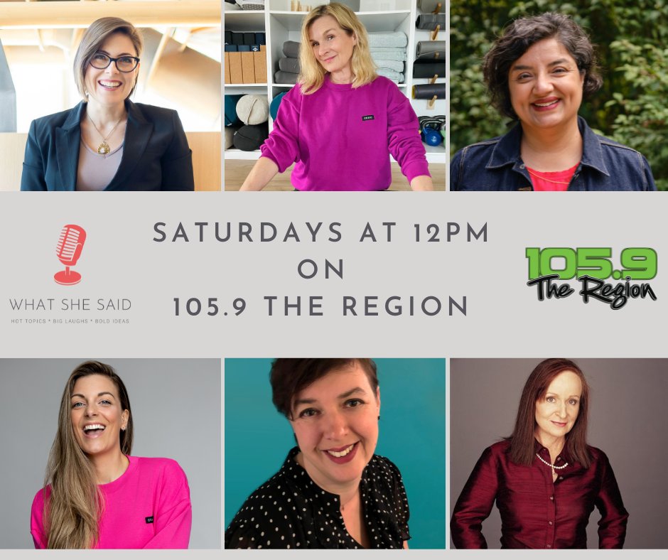 Today at noon on @WhatSheSaidTalk: 💰Gender Wage Gap with @OntPayEquity 🍿Our next favourite on streaming @annebrodie 🌎Preventing food waste this #EarthMonth @Maple_Marigold 👚ORAKI: sustainable fashion ✊#CountMeIn @cdnwomenfdn