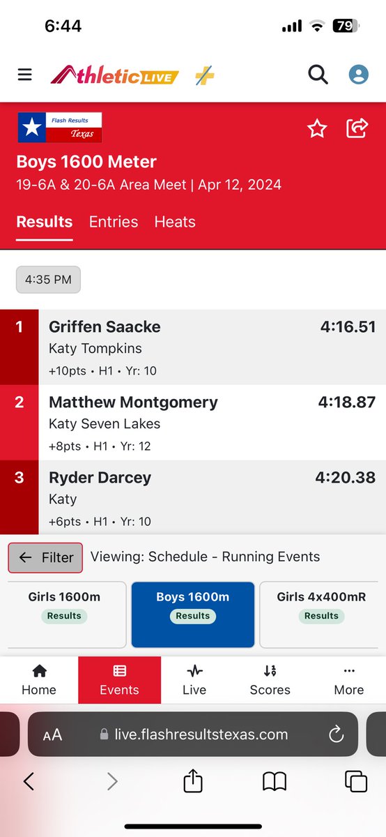 Tompkins Track and Field tweet media